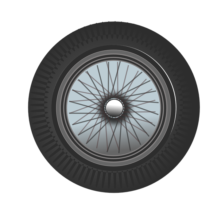 Alloy Car Vector Wheel Transparent PNG Image