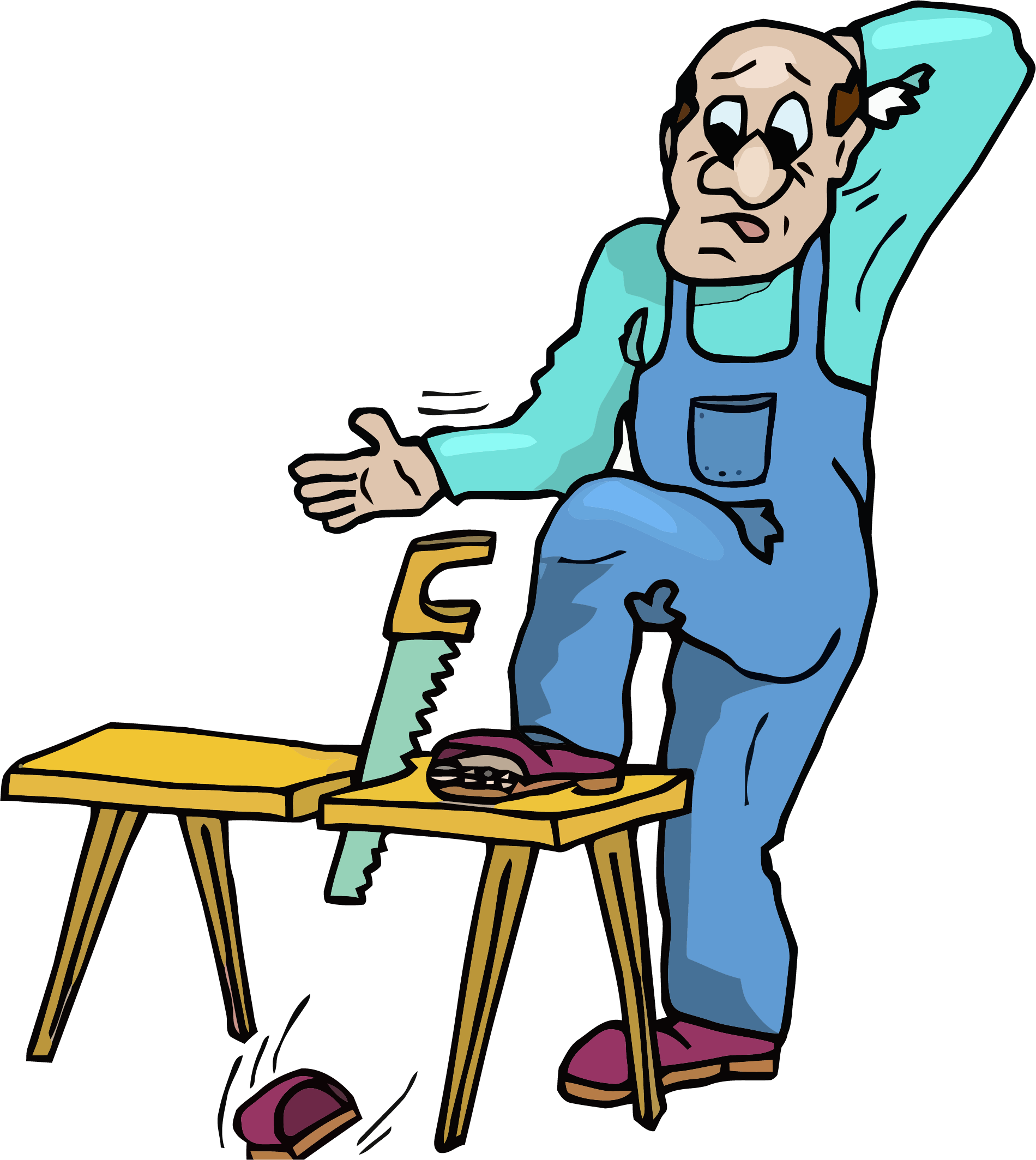 Vector Carpenter Axe Transparent PNG Image