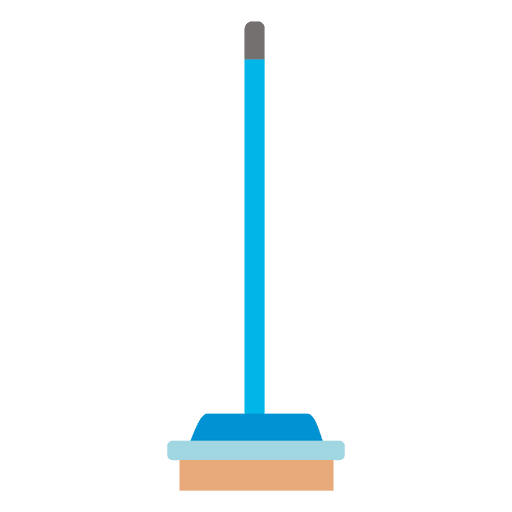Broom Vector Transparent PNG Image