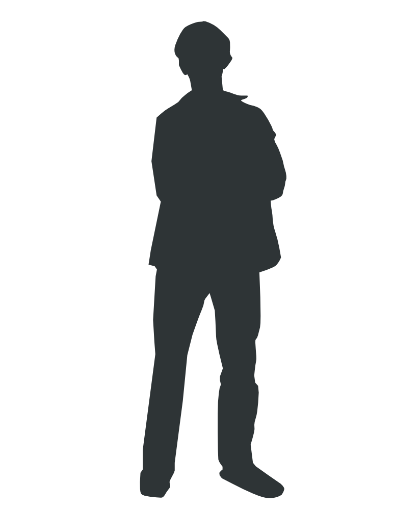 Standing Boy Vector Transparent PNG Image