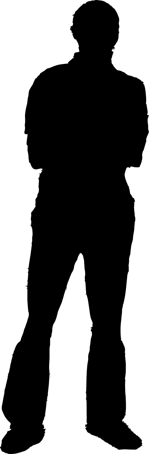 Standing Boy Vector Transparent PNG Image