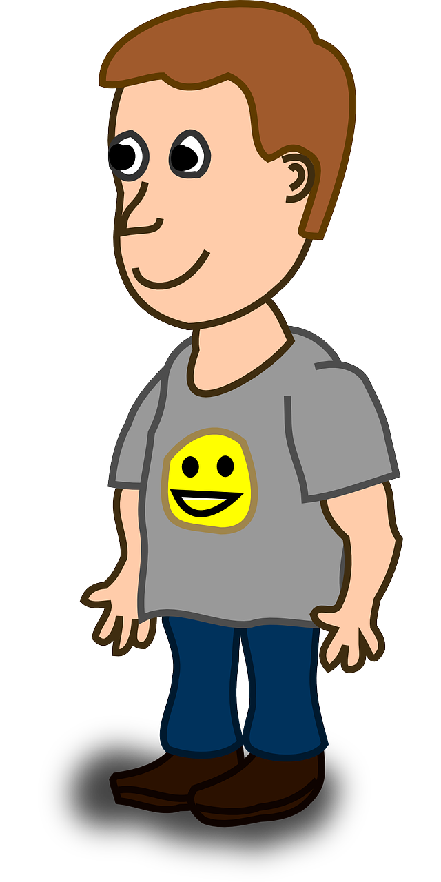Standing Boy Vector Hipster Transparent PNG Image