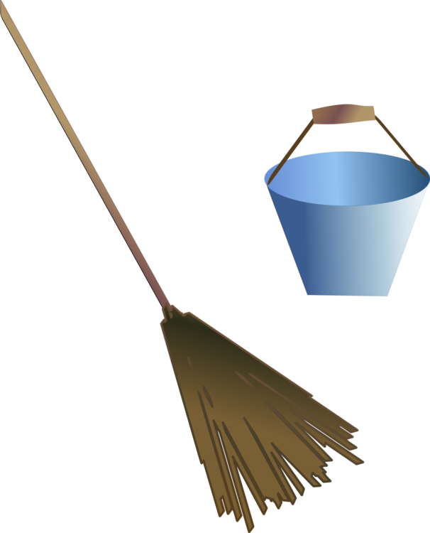 Broom Vector Stick Transparent PNG Image
