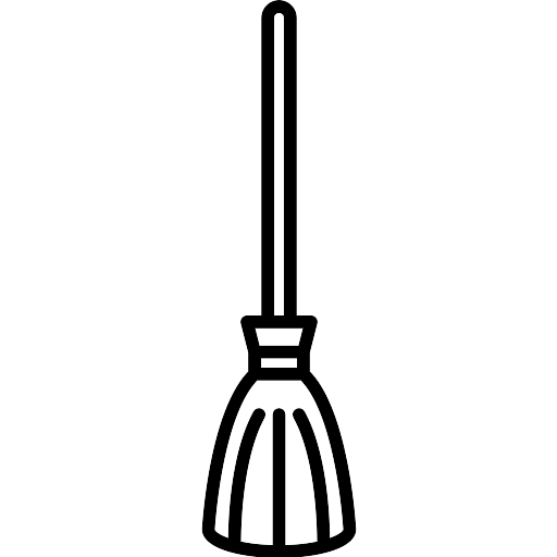 Vector Broomstick Transparent PNG Image