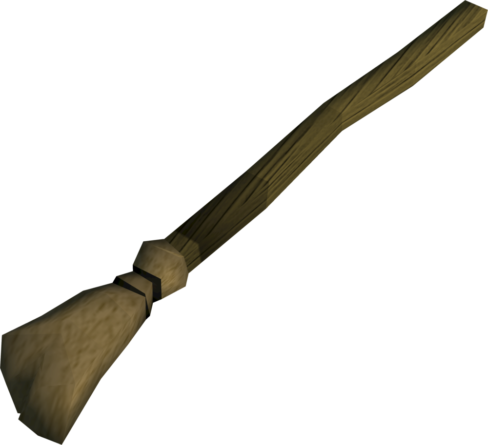 Vector Broomstick Transparent PNG Image