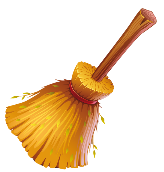 Vector Broomstick Transparent PNG Image