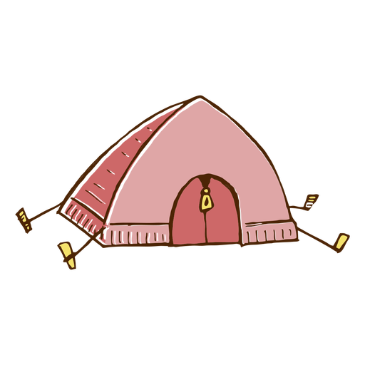 Vector Tent Camp Transparent PNG Image