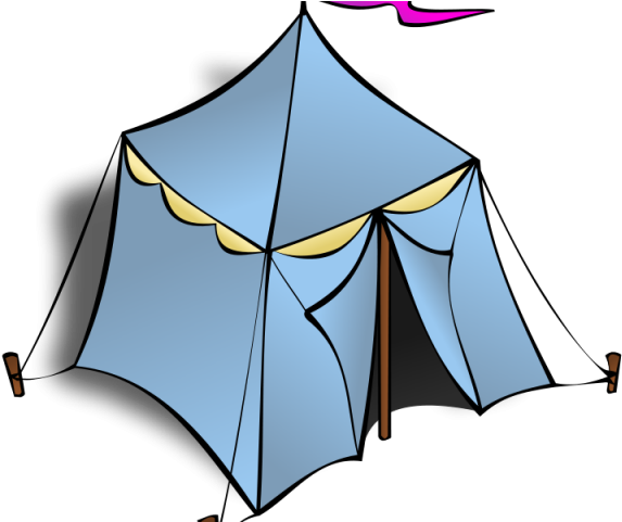 Vector Tent Camp Transparent PNG Image