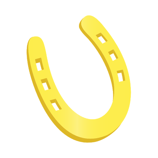 Vector Gold Horseshoe Transparent PNG Image