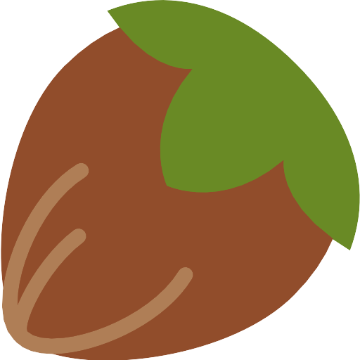 Vector Hazelnut Transparent PNG Image