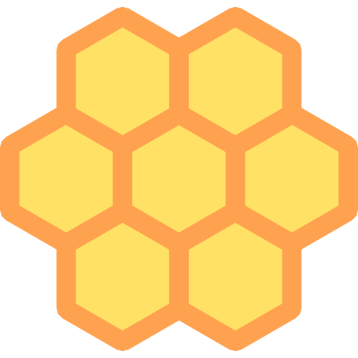 Vector Honeycomb Transparent PNG Image