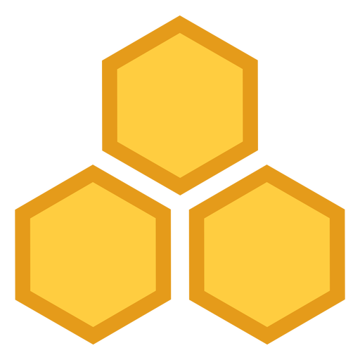 Vector Honeycomb Transparent PNG Image