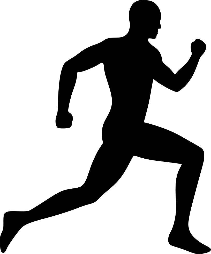 Person Jogging Vector Transparent PNG Image