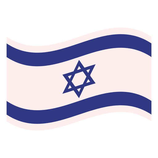 Israel Vector Flag Transparent PNG Image
