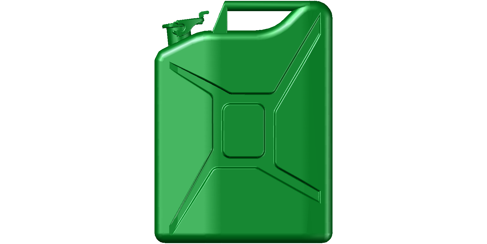 Vector Jerry Can Transparent PNG Image