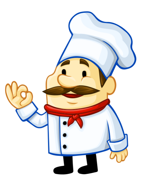 Chef Vector Master Transparent PNG Image