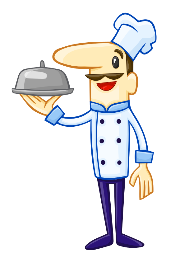Chef Vector Master Transparent PNG Image