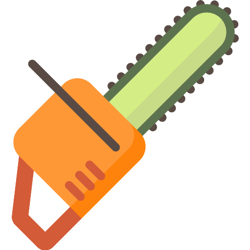 Chainsaw Vector Transparent PNG Image