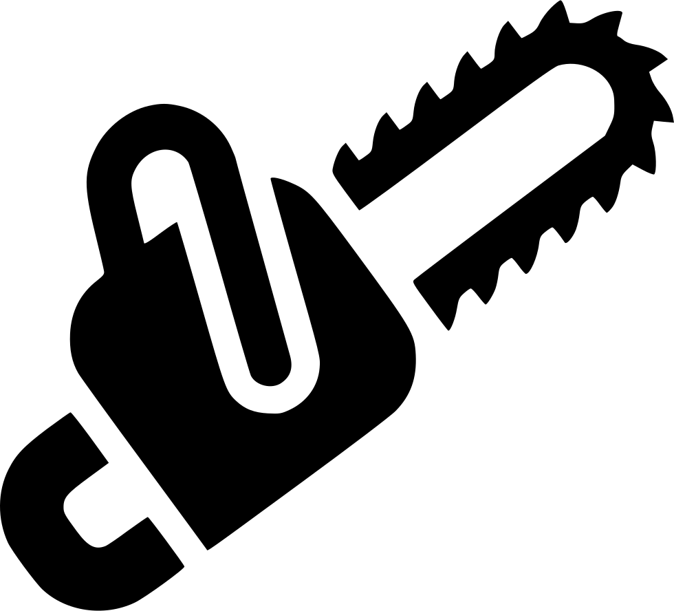 Chainsaw Vector File Transparent PNG Image