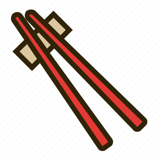 Vector Chopsticks Transparent PNG Image
