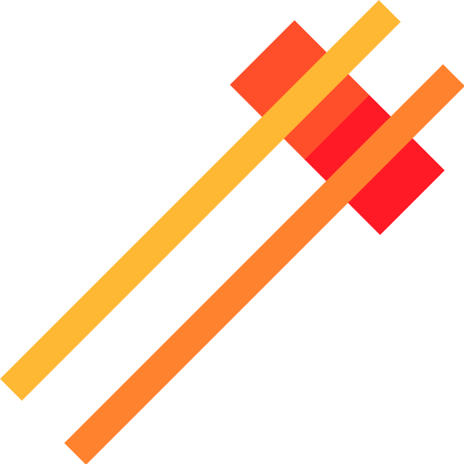 Vector Chopsticks Transparent PNG Image