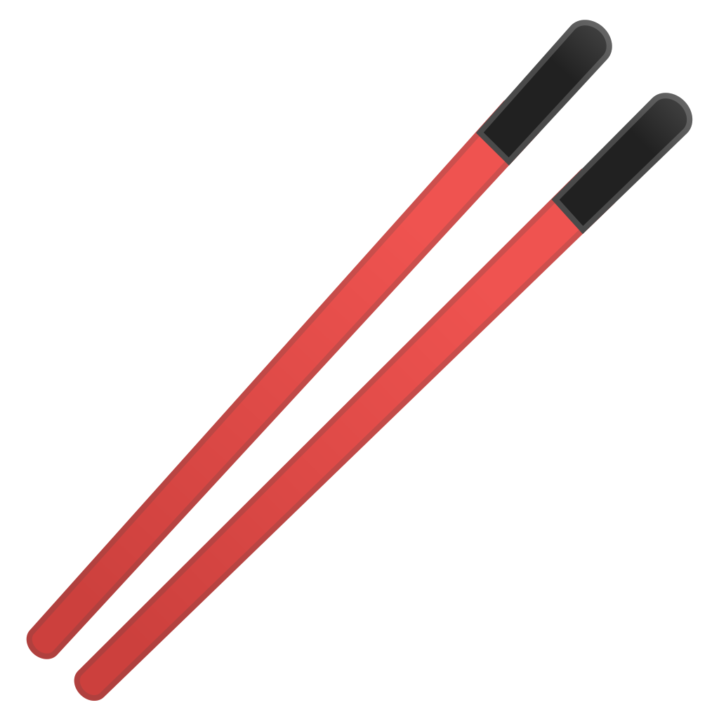 Vector Chopsticks Transparent PNG Image