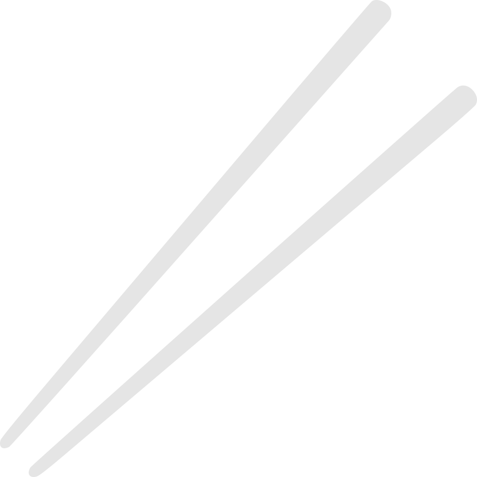 Vector Chopsticks Transparent PNG Image
