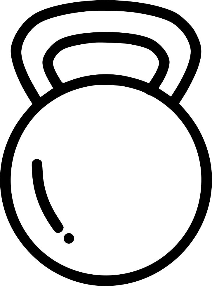 Kettlebell Vector Transparent PNG Image