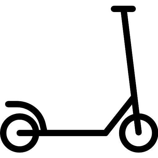 Scooter Vector Kick File Transparent PNG Image