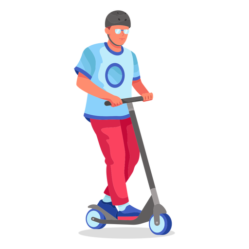 Scooter Vector Kick Transparent PNG Image