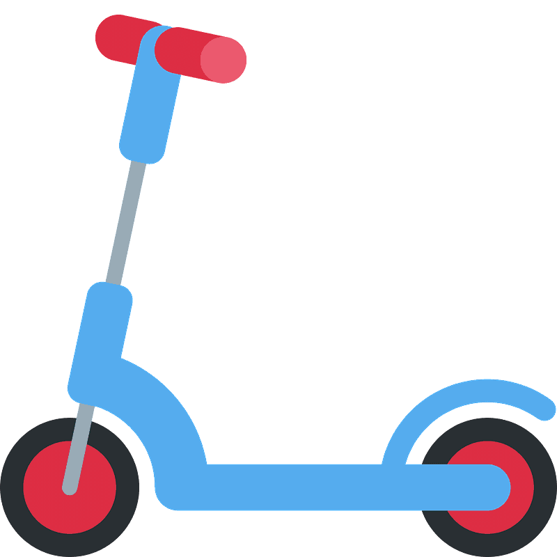 Scooter Vector Kick Transparent PNG Image