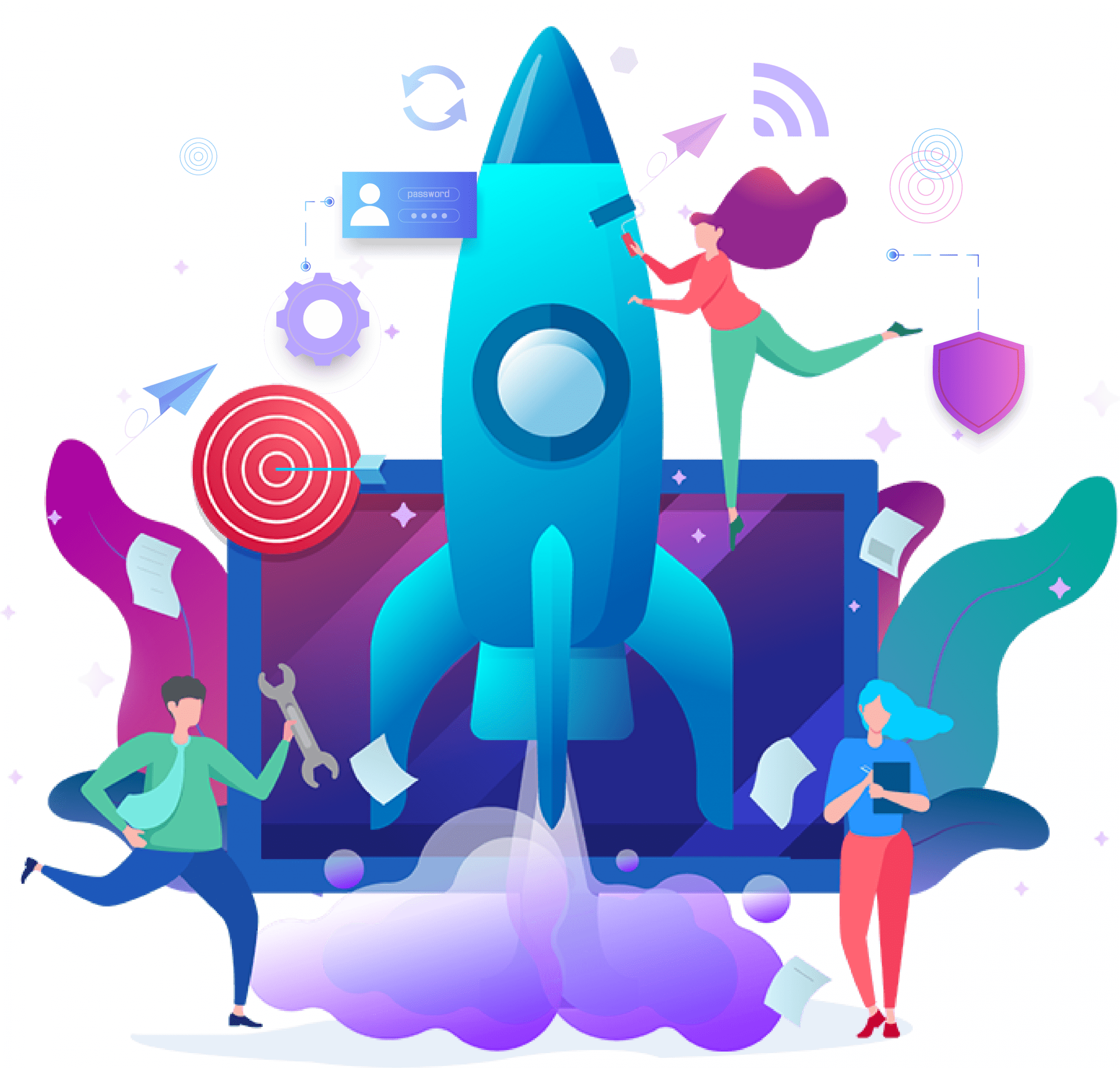 Cybersecurity Vector Transparent PNG Image