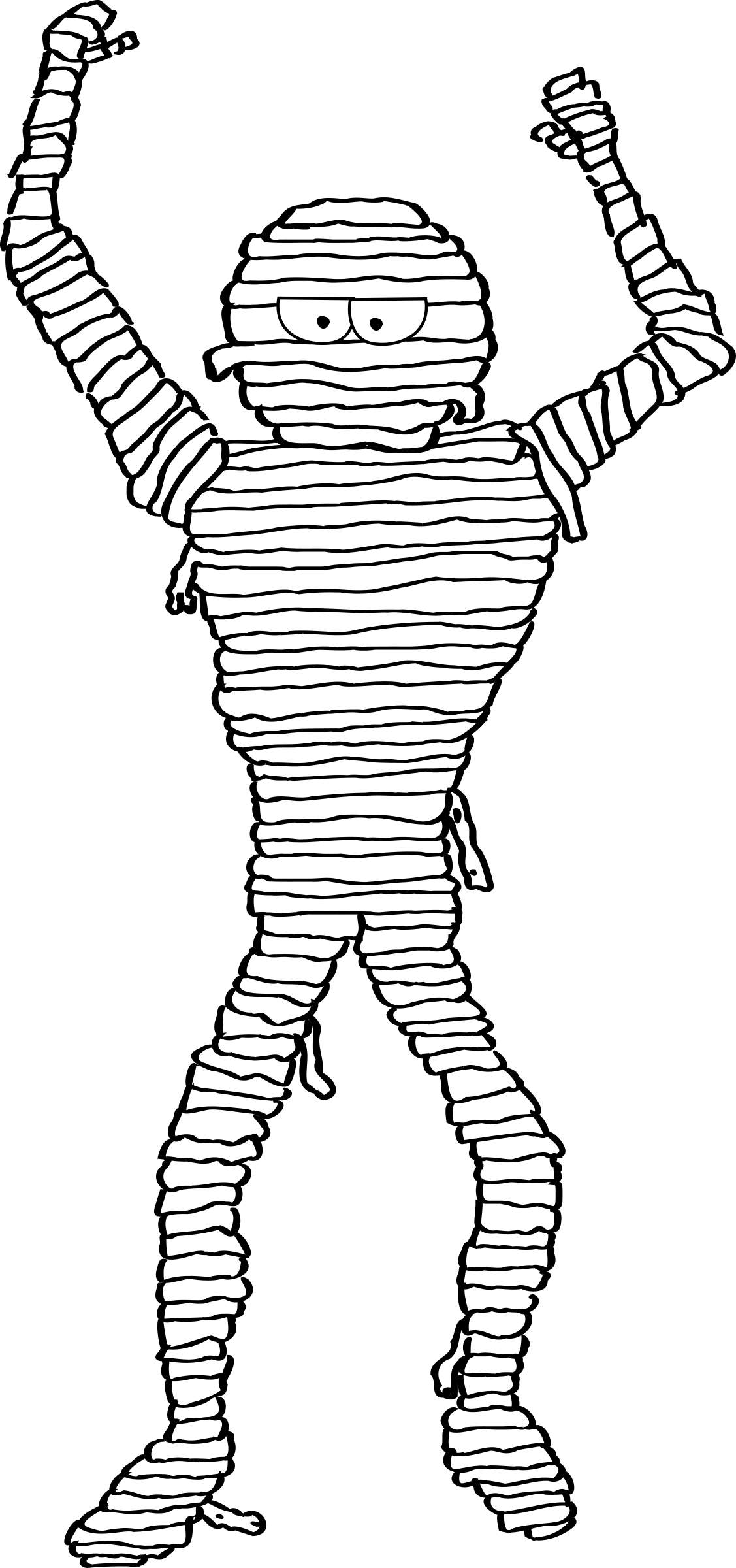 Mummy Vector Transparent PNG Image