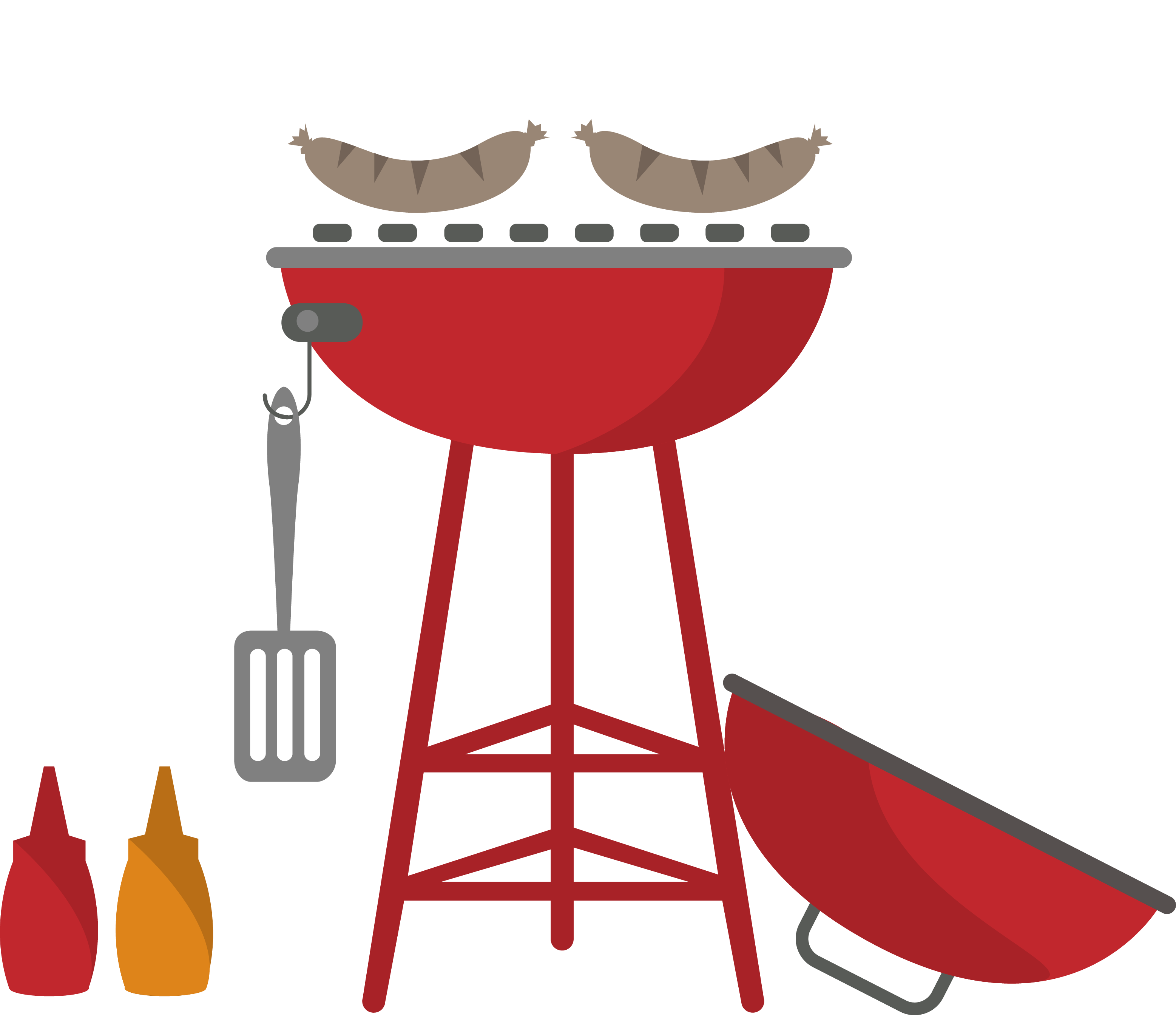 Vector Bbq Transparent PNG Image
