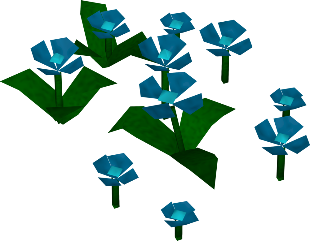 Vector Bluebells Transparent PNG Image