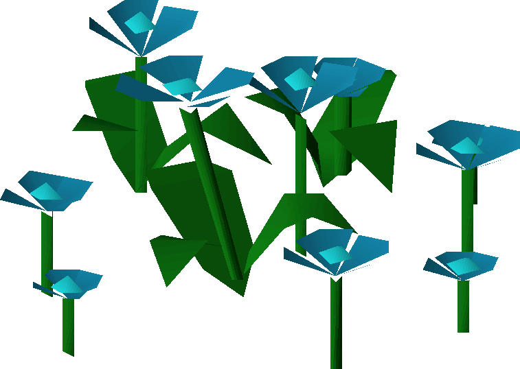 Vector Bluebells Transparent PNG Image