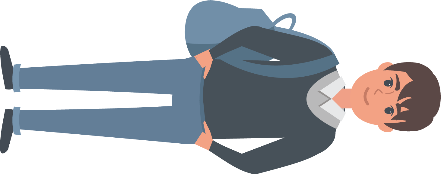 Vector Student Transparent PNG Image