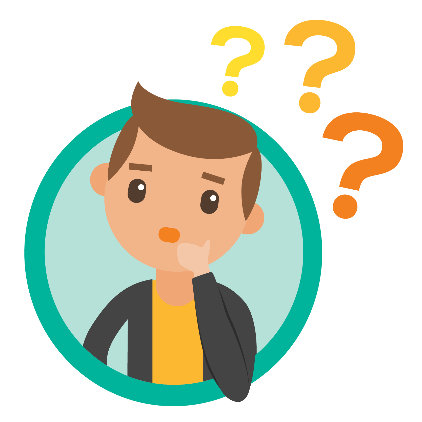 Vector Think Transparent PNG Image