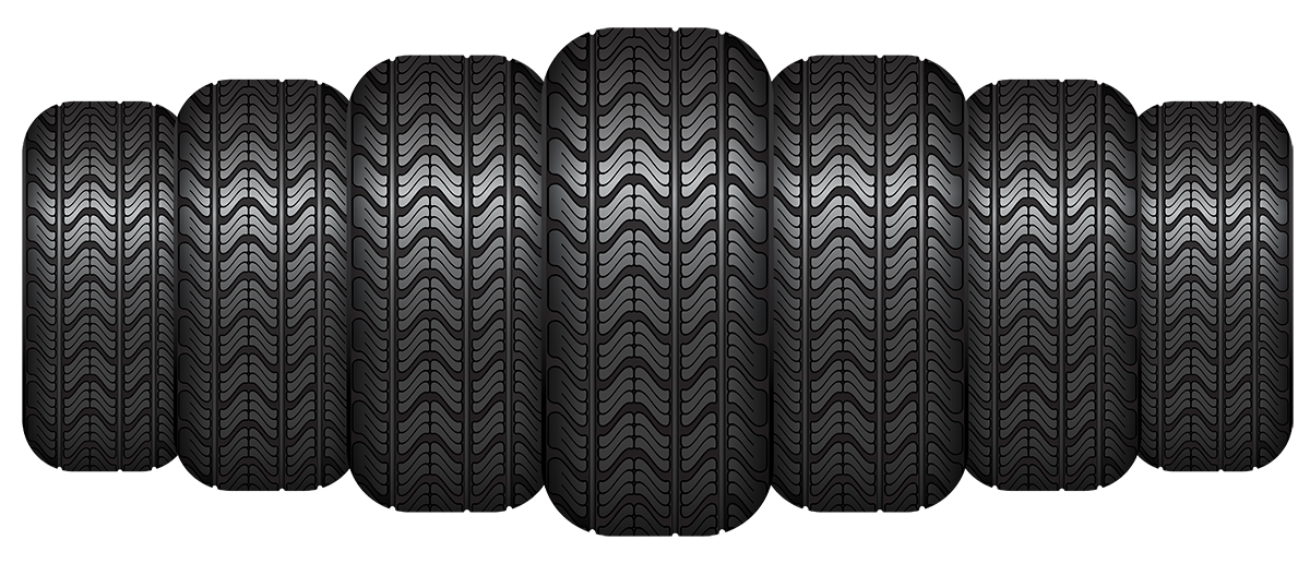 Vector Tire Transparent PNG Image