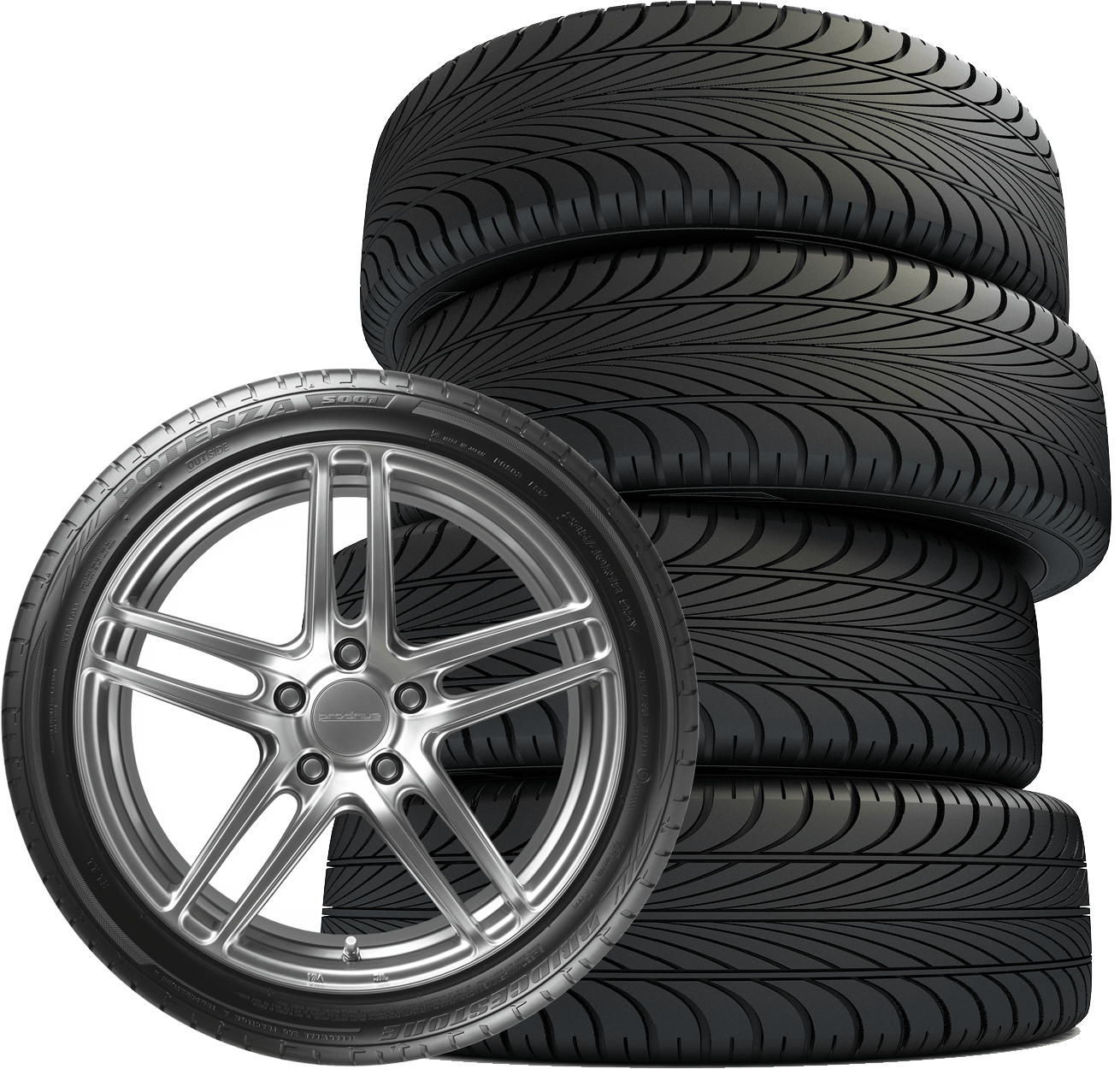 Vector Tire Transparent PNG Image