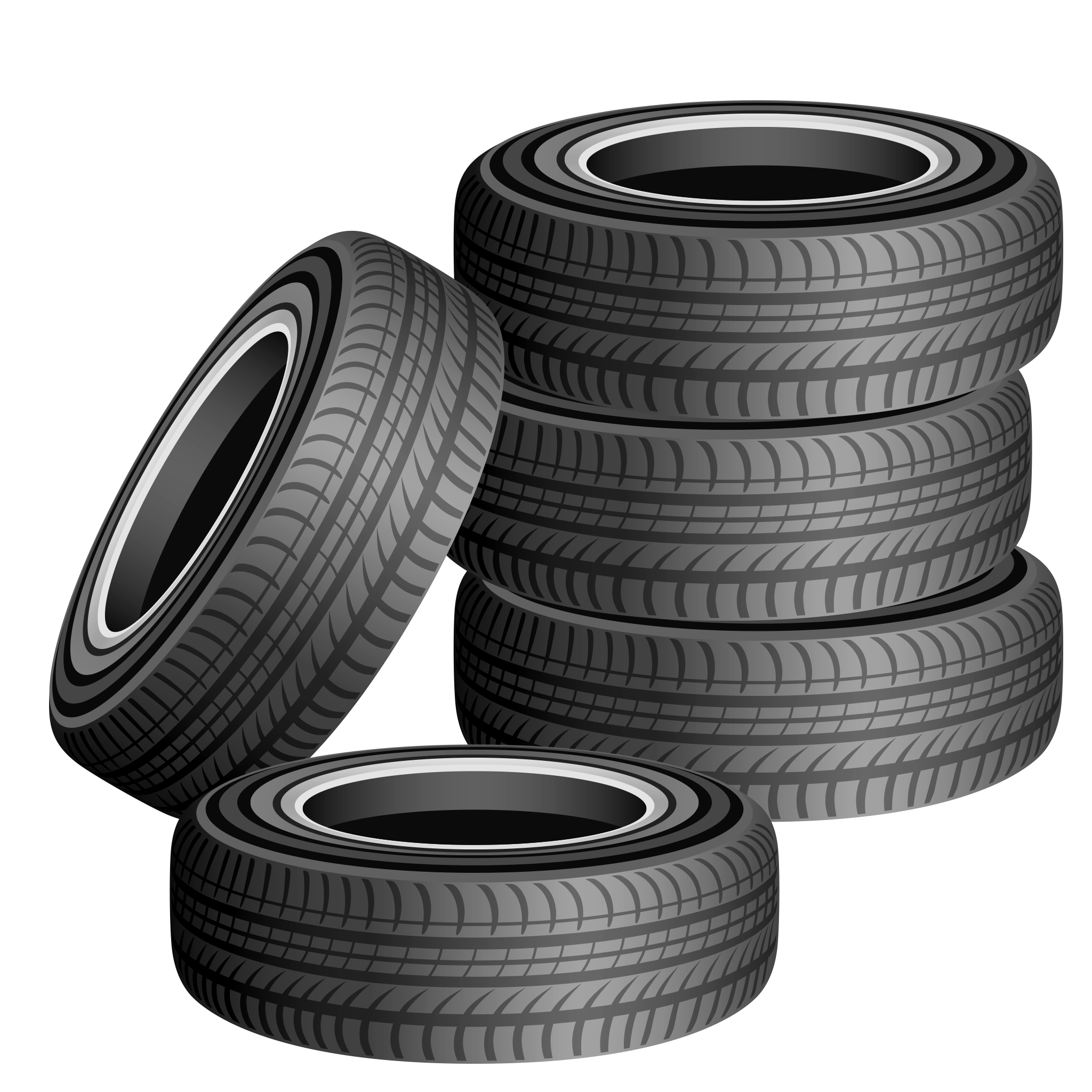 Vector Tire Transparent PNG Image