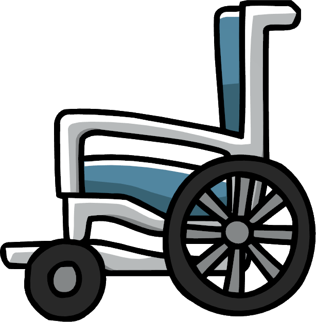 Wheelchair Vector Transparent PNG Image