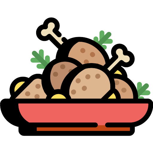 Vector Fried Transparent PNG Image