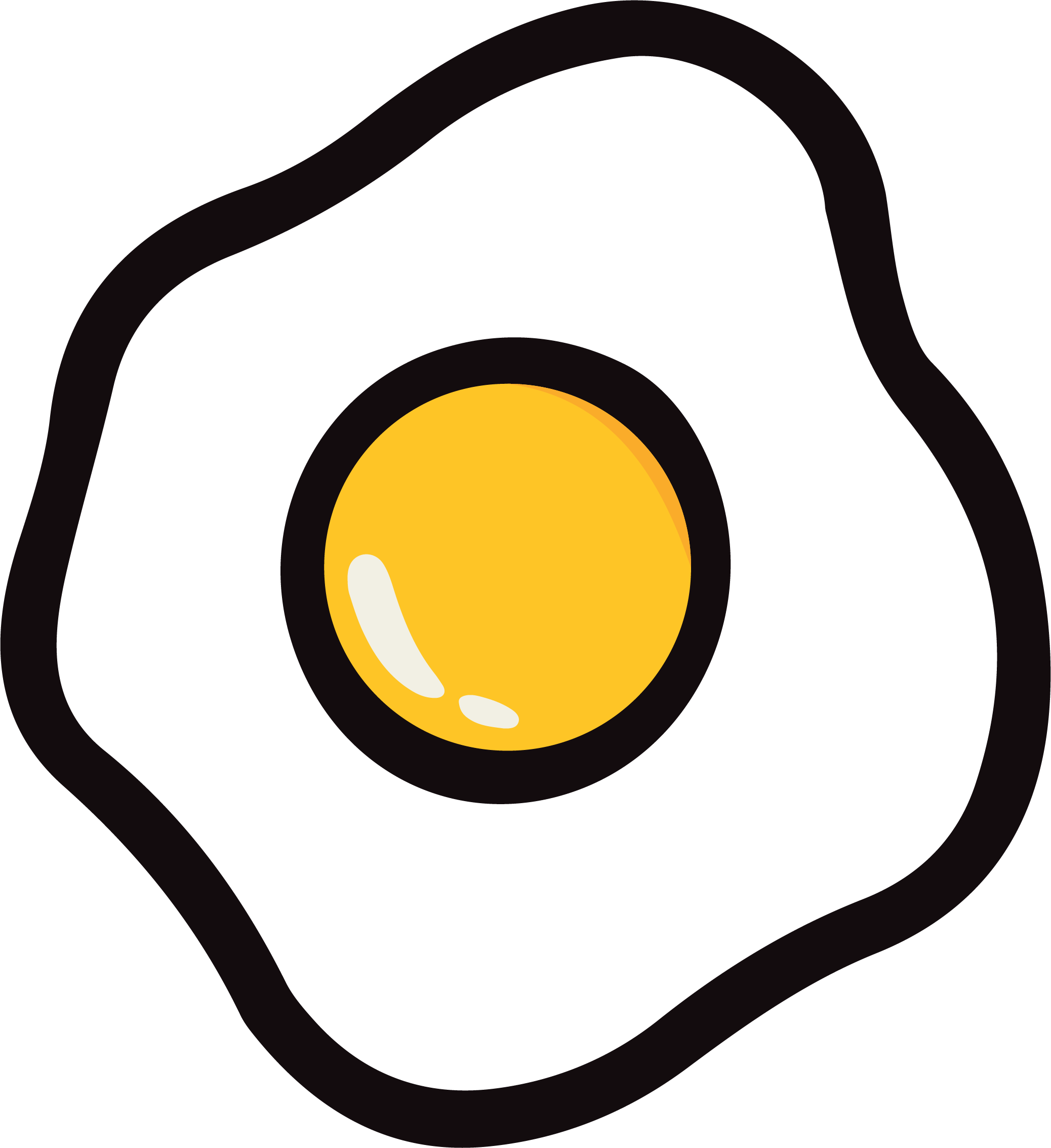 Vector Fried Transparent PNG Image