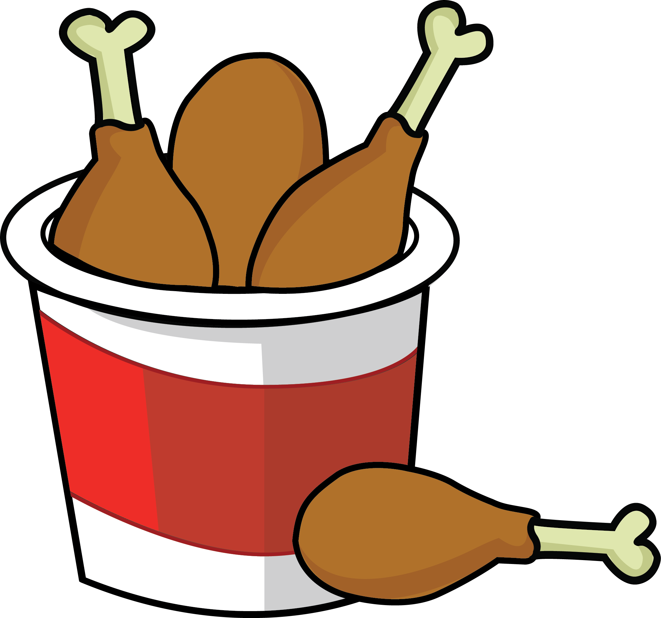Vector Fried Transparent PNG Image