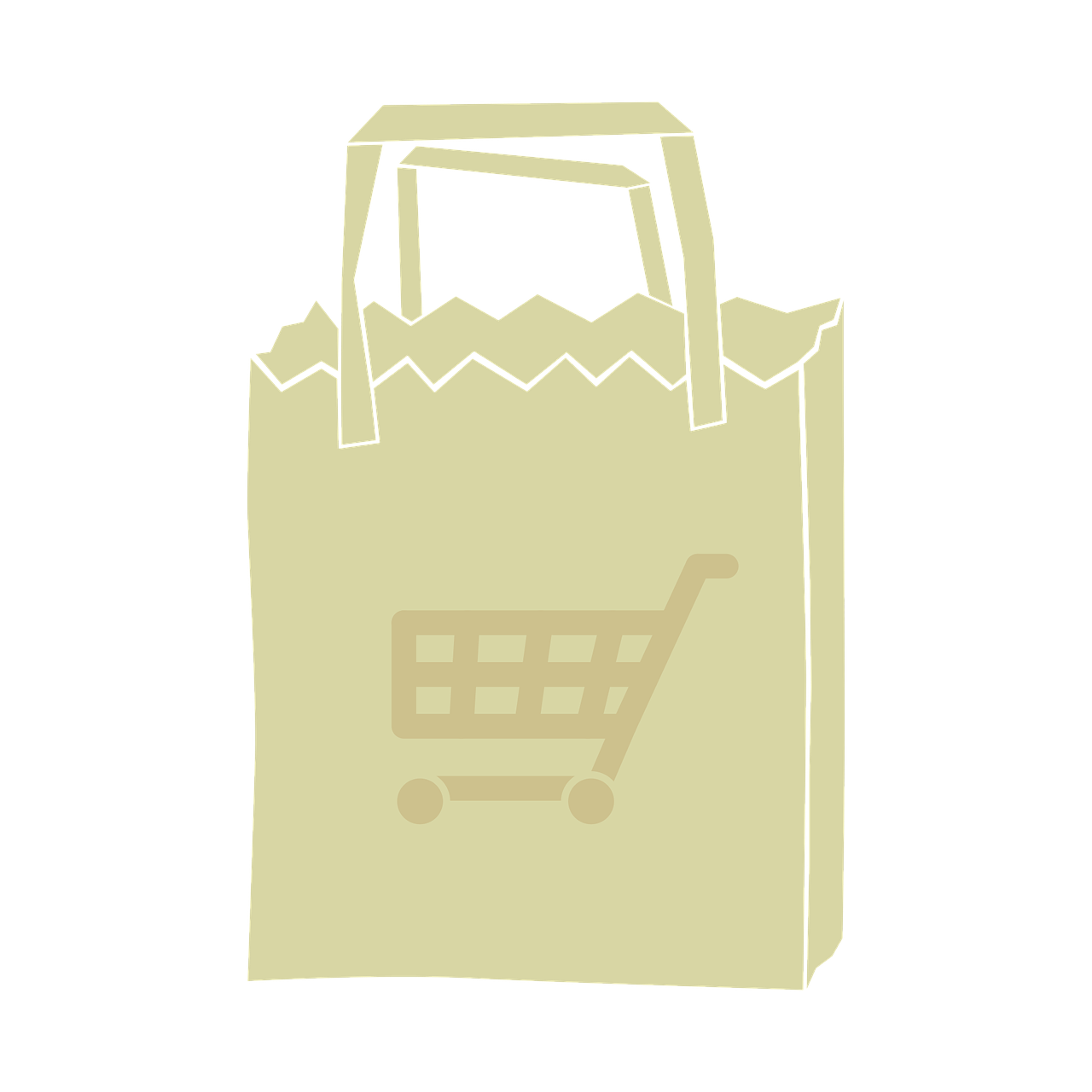 Paper Bag Vector Transparent PNG Image