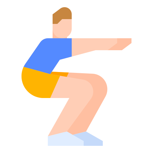 Vector Squat Transparent PNG Image
