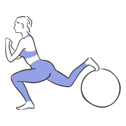Vector Squat Transparent PNG Image