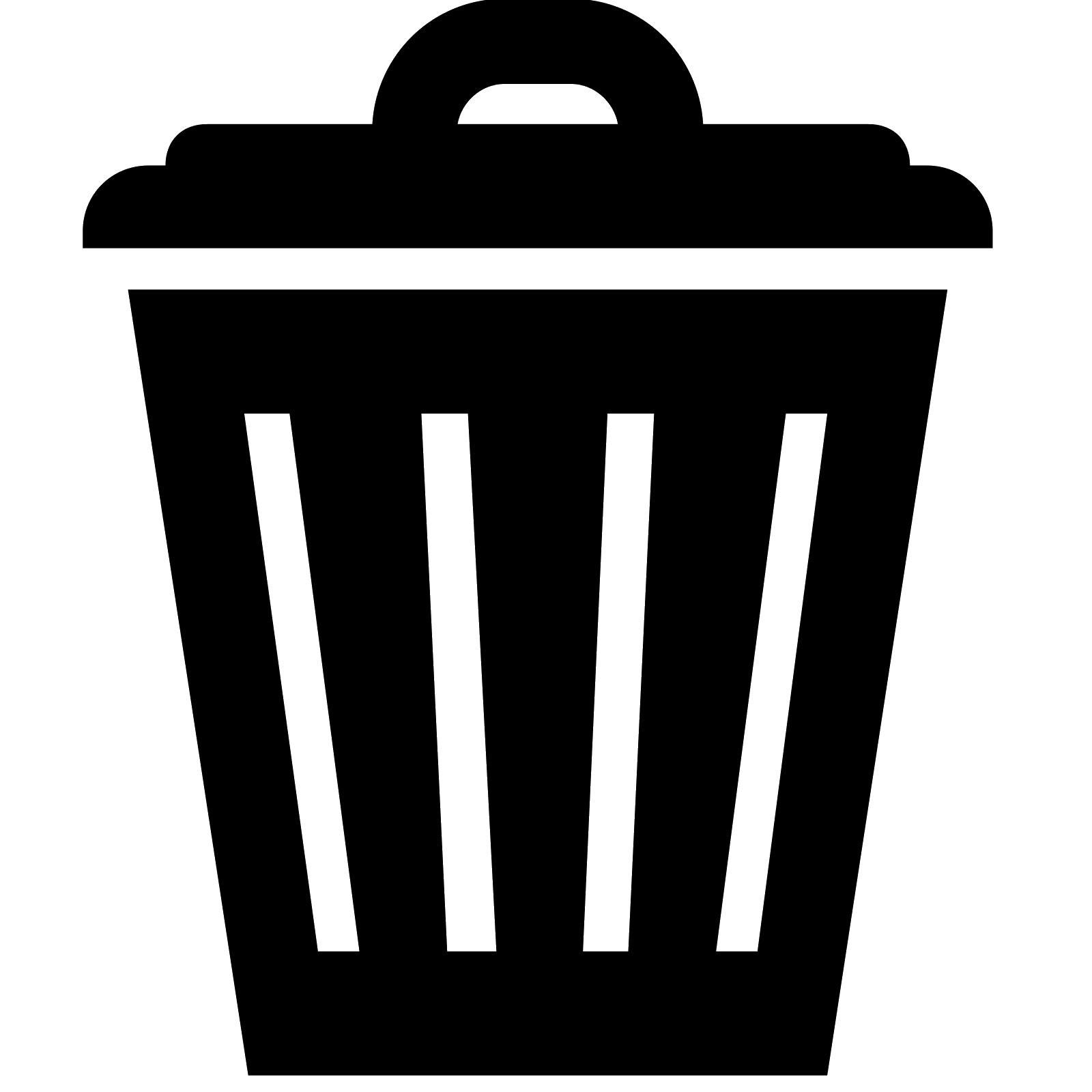 Vector Can Garbage Transparent PNG Image