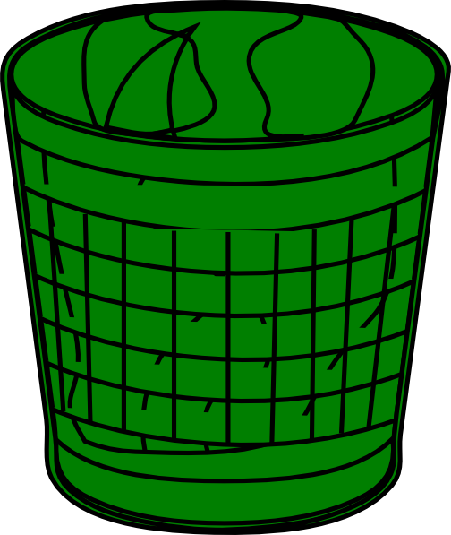 Vector Trash Can Garbage Transparent PNG Image